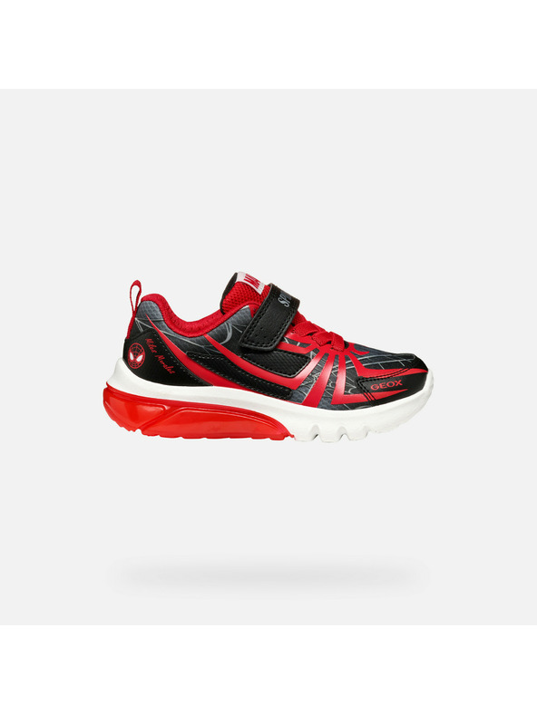 Geox Schwarze Geox Ciberdron Turnschuhe für Jungen