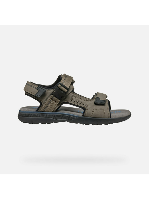 Geox Hellgraue Herren-Sandalen Geox Spherica EC5