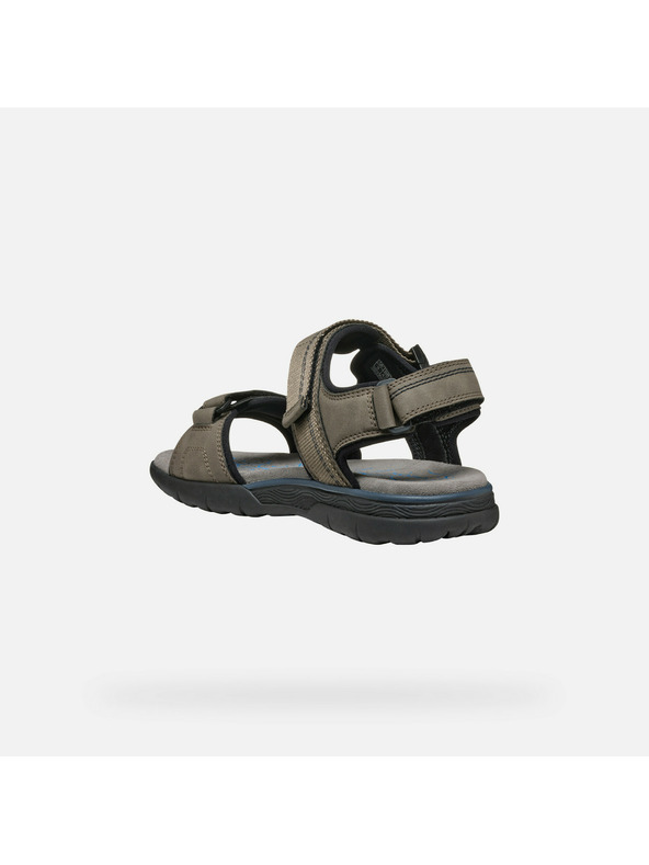 Geox Hellgraue Herren-Sandalen Geox Spherica EC5