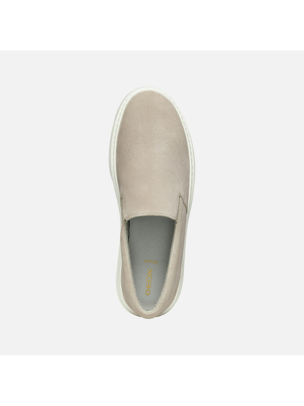 Geox Beige Herren Geox Deiven Turnschuhe