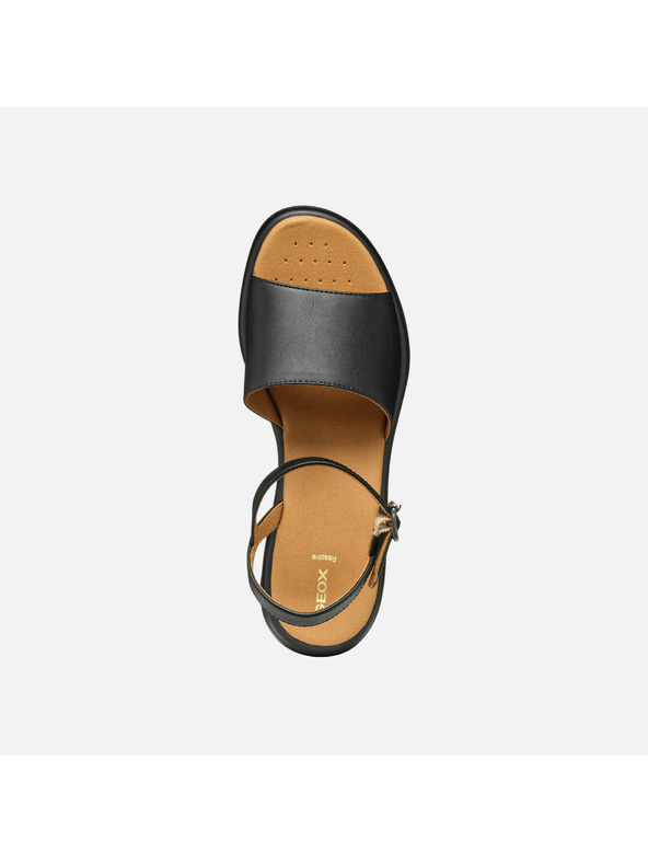 Geox Schwarze Damensandalen Geox Meliconia