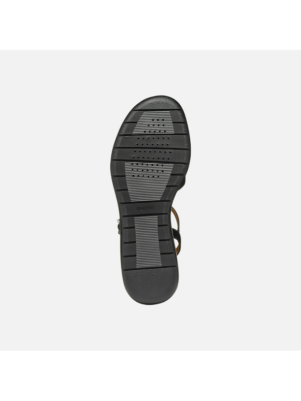 Geox Schwarze Damensandalen Geox Meliconia