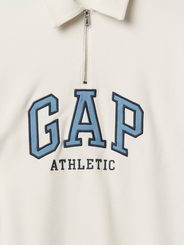 GAP Herren Polo-Sweatshirt mit Logo GAP
