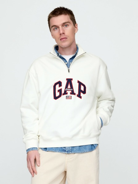 GAP Herren Oversize-Sweatshirt mit Logo Americana GAP