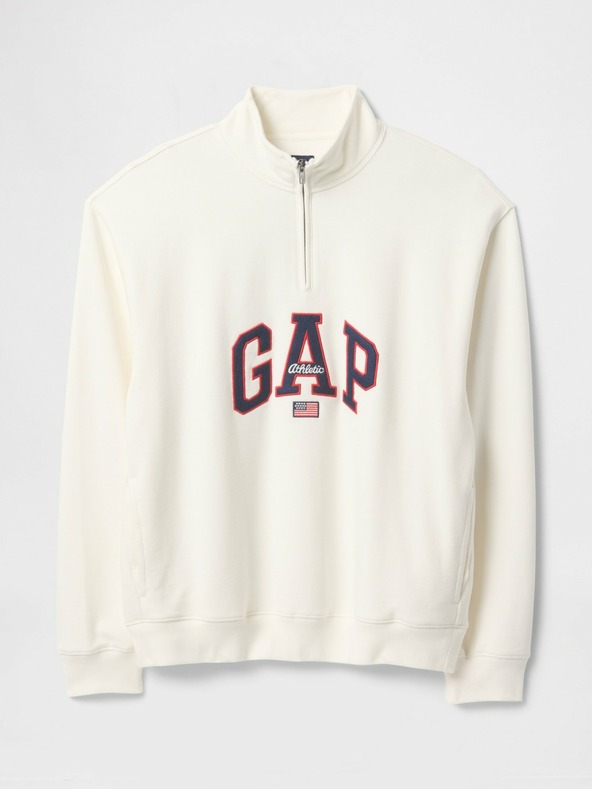GAP Damen Oversize Sweatshirt mit Logo Americana GAP