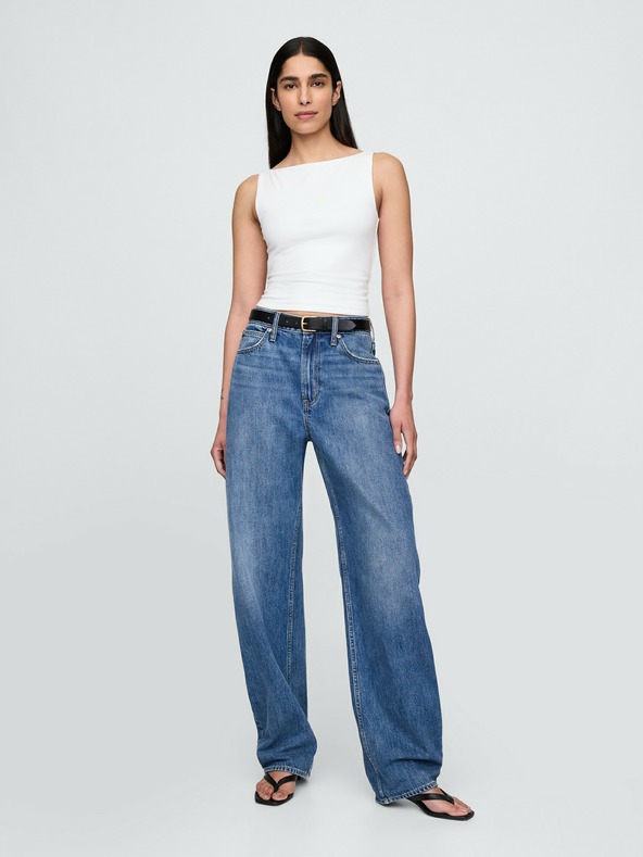 GAP Damen-Stretch-Crop-Top GAP