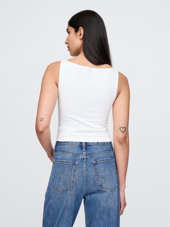 GAP Damen-Stretch-Crop-Top GAP