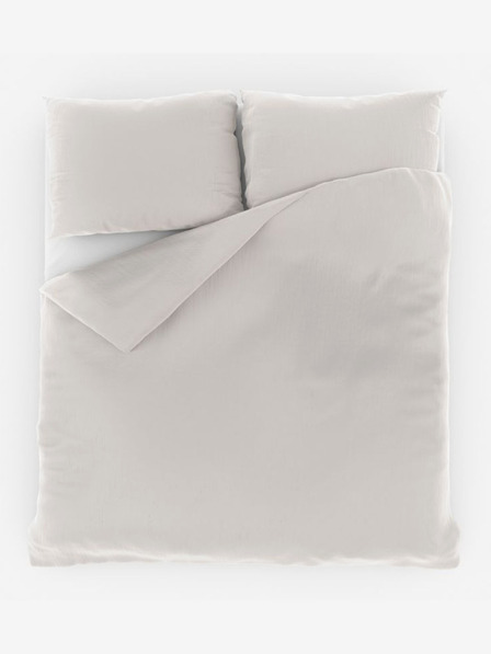 Kvalitex French Muslin Bedding 220x200, 70x90cm cream Kvalitex