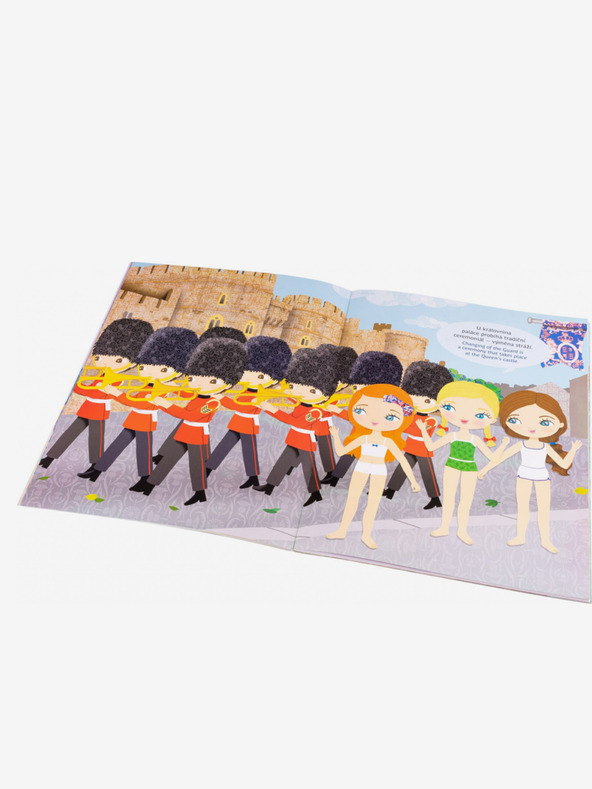 ELLA & MAX Kleid für KATE - Stickerbuch