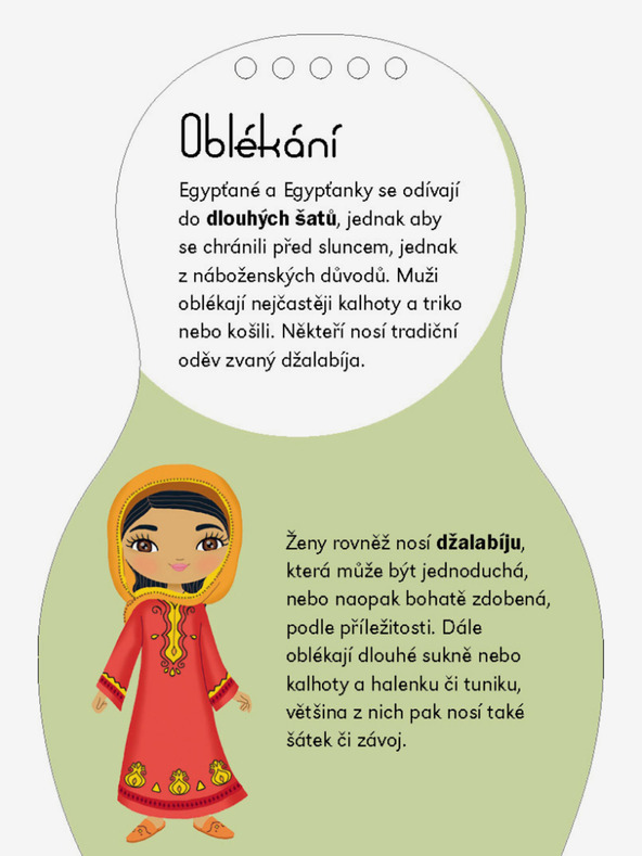 ELLA & MAX Ägyptische FARAH-Puppen anziehen - Malbuch