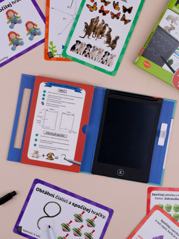 ELLA & MAX Zaubertafel & Rubbelkarten - Erstes Zählen