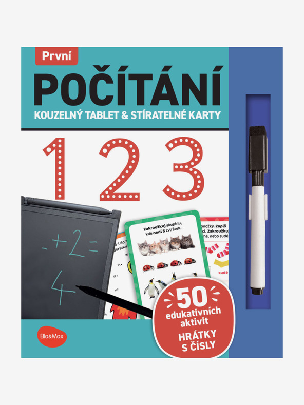 ELLA & MAX Zaubertafel & Rubbelkarten - Erstes Zählen