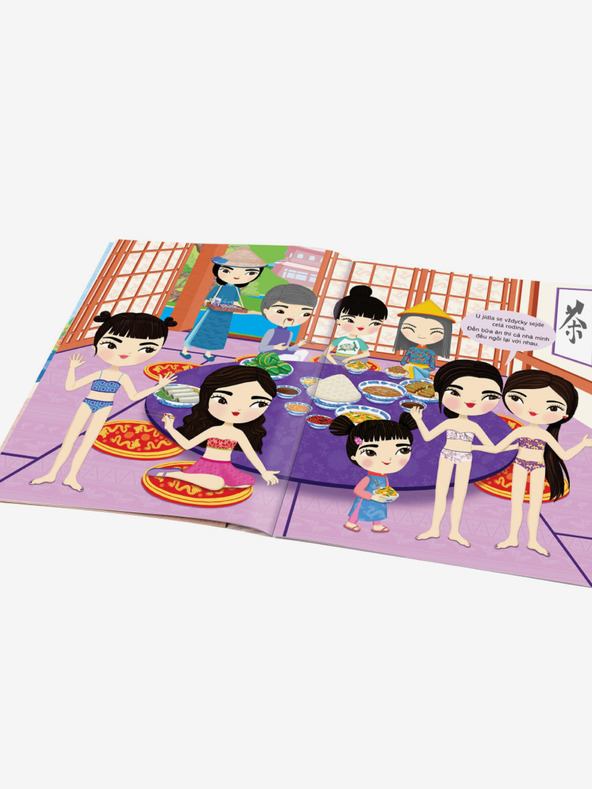 ELLA & MAX Kleid für NGOC - Stickerbuch