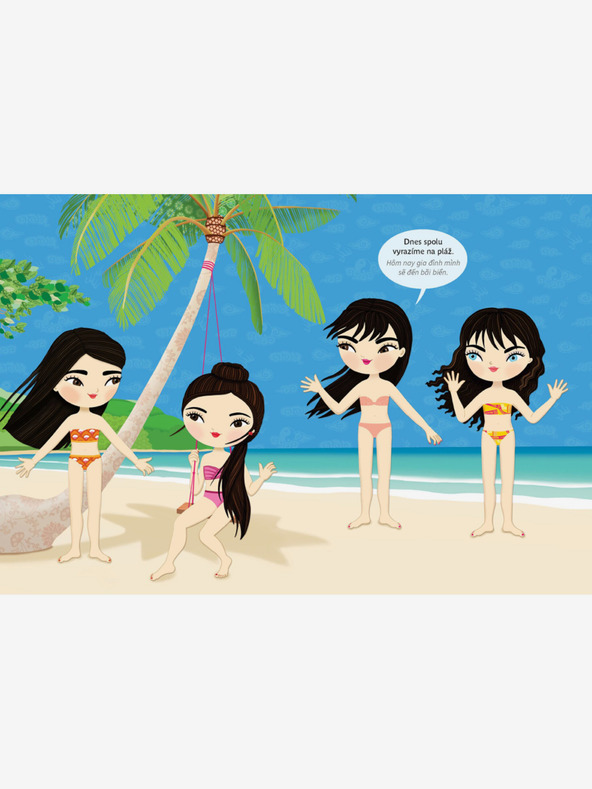 ELLA & MAX Kleid für NGOC - Stickerbuch