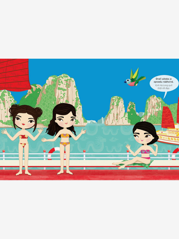 ELLA & MAX Kleid für NGOC - Stickerbuch