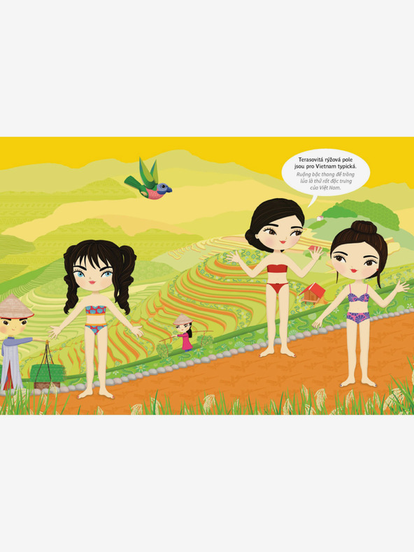 ELLA & MAX Kleid für NGOC - Stickerbuch