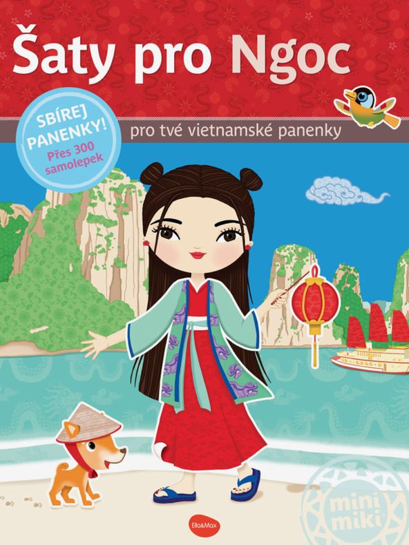 ELLA & MAX Kleid für NGOC - Stickerbuch