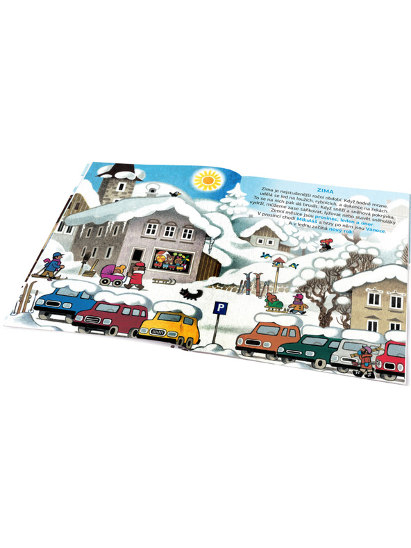 ELLA & MAX DER MAULWURF und der WINTER - Stickerbuch