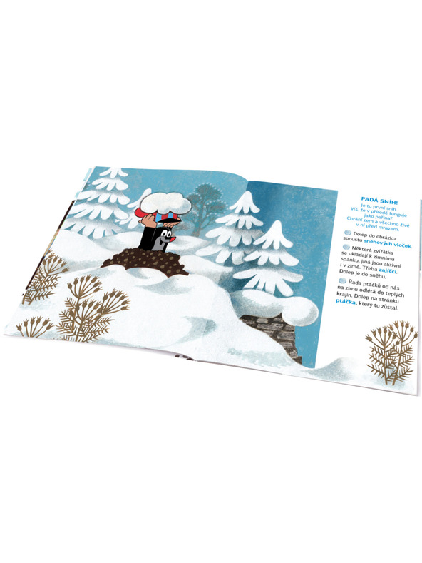 ELLA & MAX DER MAULWURF und der WINTER - Stickerbuch