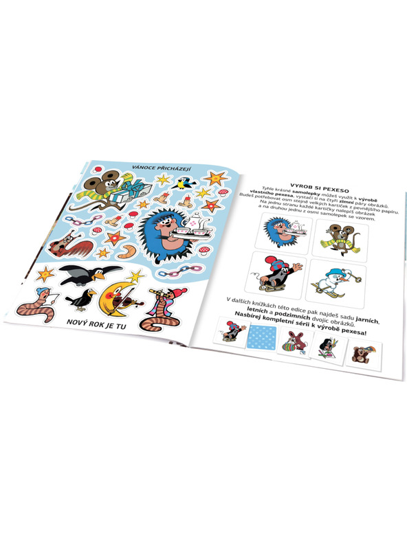 ELLA & MAX DER MAULWURF und der WINTER - Stickerbuch