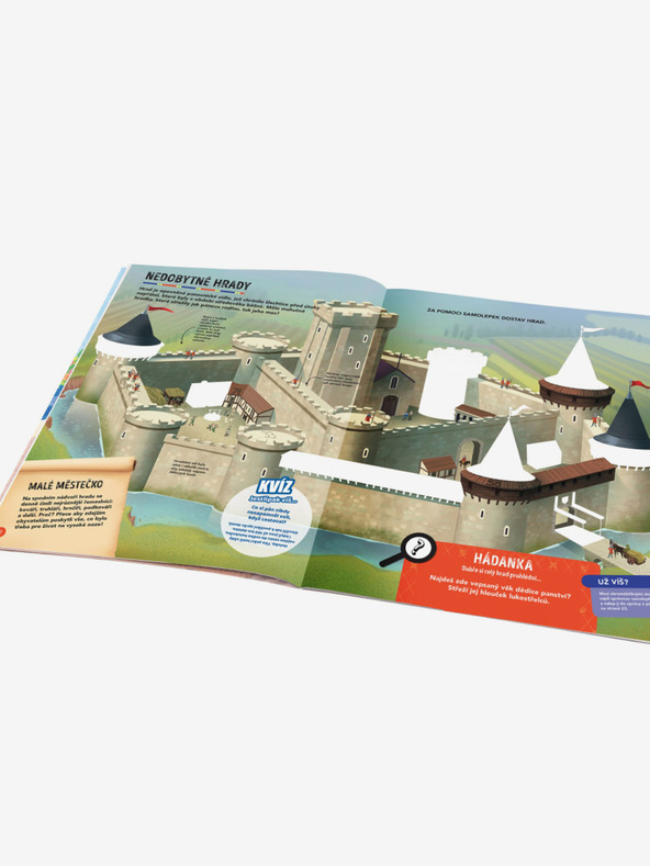 ELLA & MAX MISE MEDIEVAL - Suche und Rettung mit Stickern