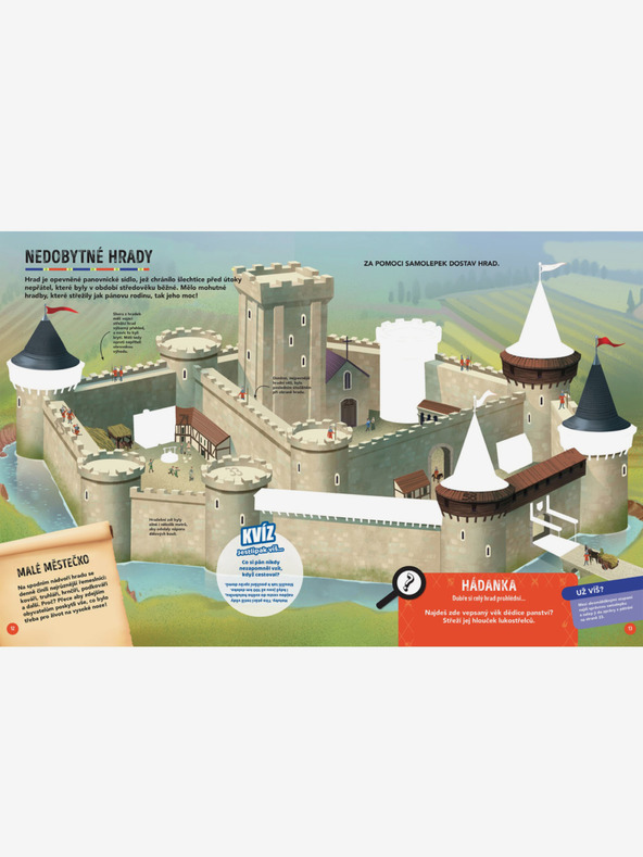 ELLA & MAX MISE MEDIEVAL - Suche und Rettung mit Stickern