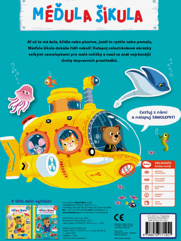 ELLA & MAX MAD SHIKULA: LET'S KNOW THE TRAFFIC - Stickerbuch