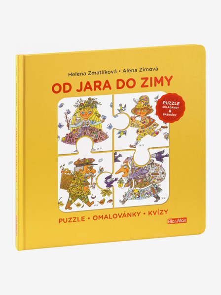 ELLA & MAX VOM FRÜHLING ZUM WINTER - Puzzles, Gedichte, Ausmalbilder, Quiz