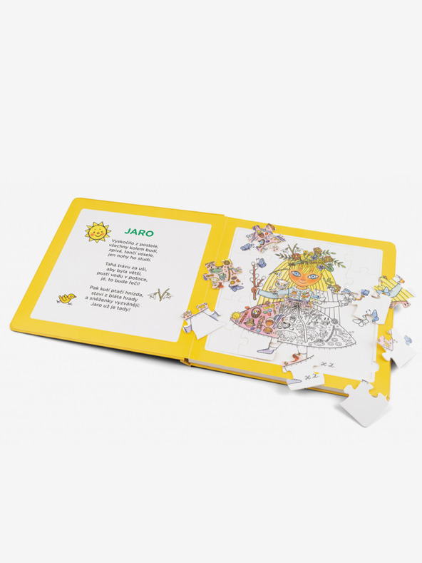 ELLA & MAX VOM FRÜHLING ZUM WINTER - Puzzles, Gedichte, Ausmalbilder, Quiz