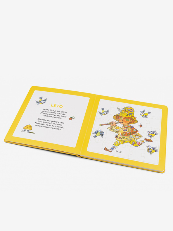 ELLA & MAX VOM FRÜHLING ZUM WINTER - Puzzles, Gedichte, Ausmalbilder, Quiz