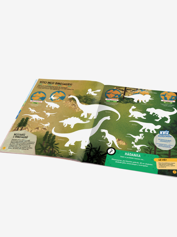 ELLA & MAX MISE DINOSAURS - Suche und Rettung mit Stickern