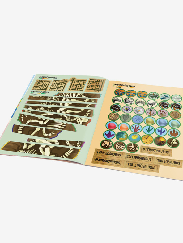 ELLA & MAX MISE DINOSAURS - Suche und Rettung mit Stickern