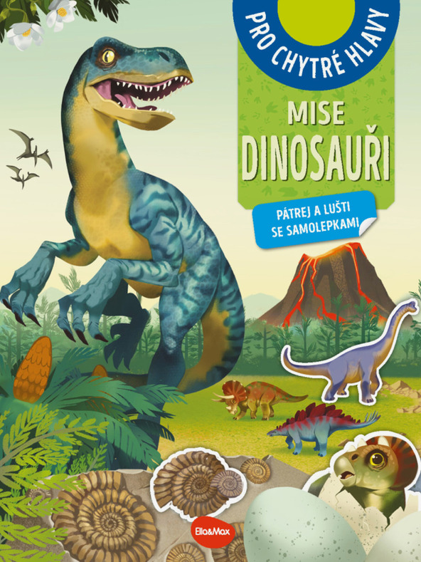 ELLA & MAX MISE DINOSAURS - Suche und Rettung mit Stickern