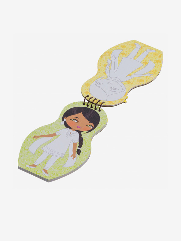 ELLA & MAX Anziehen von indischen Puppen ASHNA - Malbuch