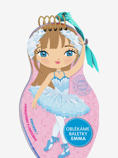 ELLA & MAX Wir ziehen Ballerinas EMMA an – Malbuch