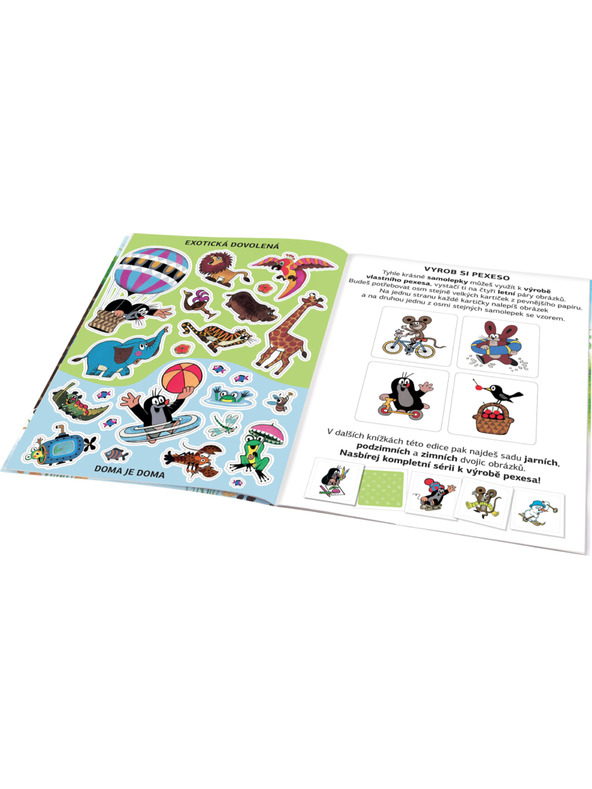 ELLA & MAX DER MAULWURF und der SOMMER - Stickerbuch