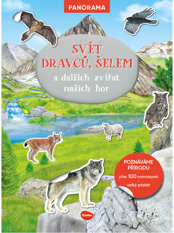 ELLA & MAX DIE WELT DER VÖGEL, TIERE UND ANDERER TIERE UNSERER BERGE - Poster und Stickerbuch