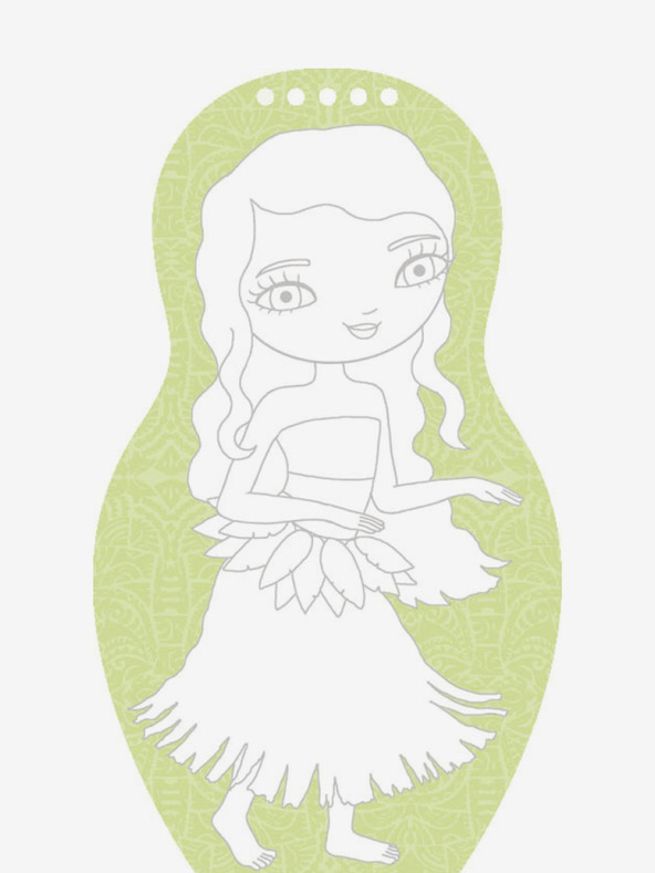 ELLA & MAX Tänzerinnen aus aller Welt anziehen - Malbuch