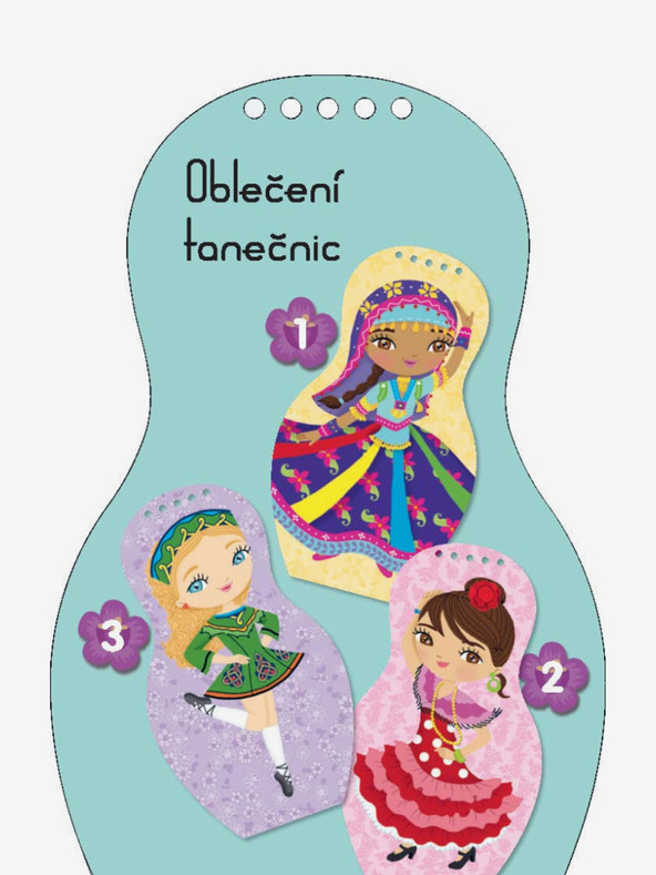 ELLA & MAX Tänzerinnen aus aller Welt anziehen - Malbuch