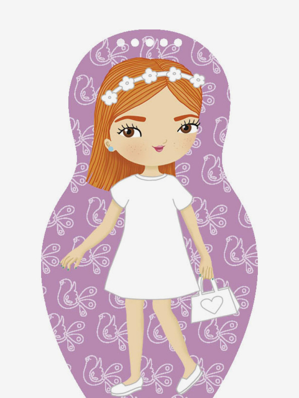 ELLA & MAX Mährische Puppen NATALKA verkleiden - Malbuch