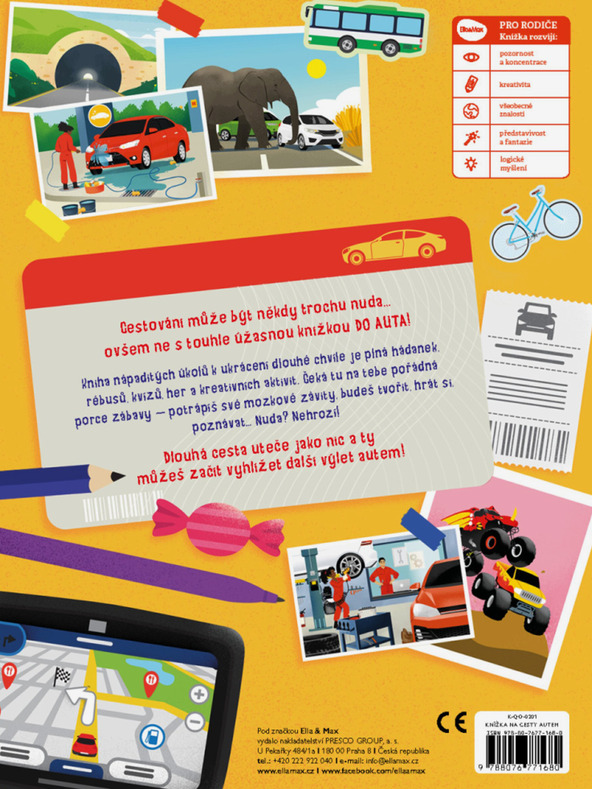 ELLA & MAX Ein Buch für die Autofahrt - Stoppt die Langeweile: Quiz, Rätsel, Spiele