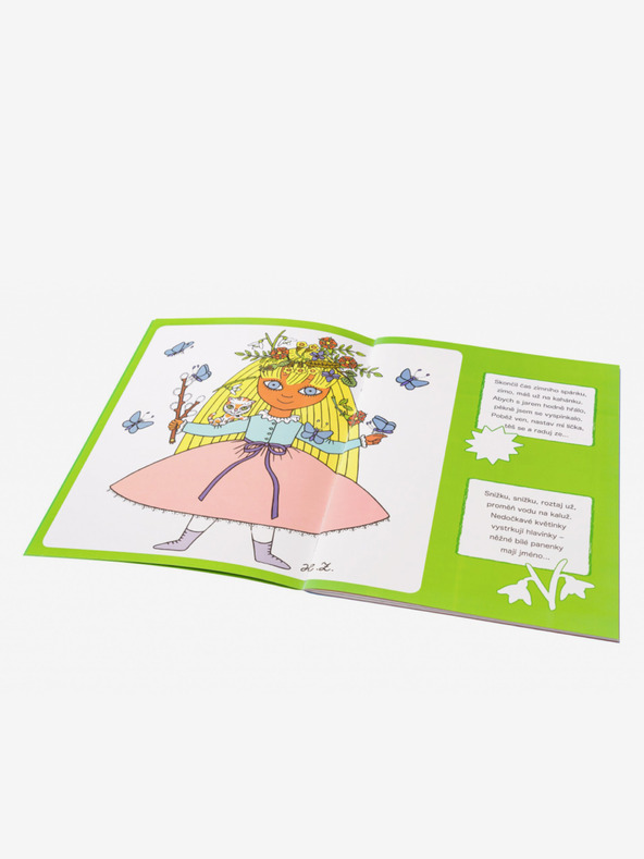 ELLA & MAX FRÜHLING, SOMMER, HERBST, WINTER - Ein Buch mit Aufklebern und Rätseln