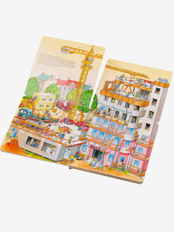 ELLA & MAX BUILDINGS ABOVE AND BELOW GROUND - Large-Format Folding Book