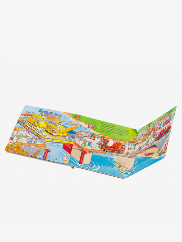 ELLA & MAX BUILDINGS ABOVE AND BELOW GROUND - Large-Format Folding Book