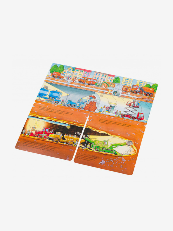 ELLA & MAX BUILDINGS ABOVE AND BELOW GROUND - Large-Format Folding Book