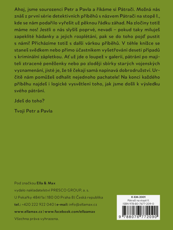 ELLA & MAX FRIENDS ON THE STREET II - Kinderdetektivbücher mit einem Rätsel