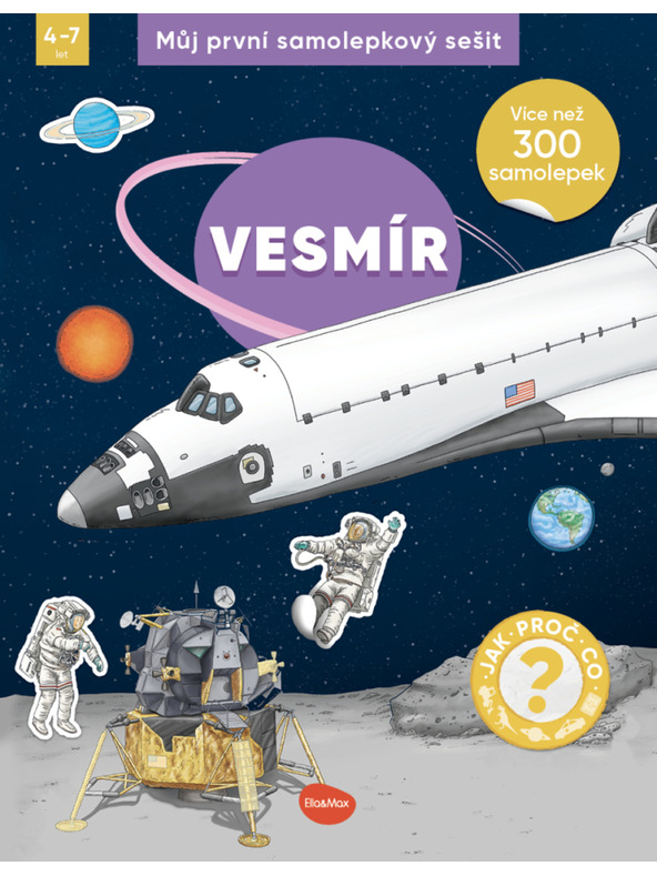 ELLA & MAX Mein erstes Stickerbuch - SPACE