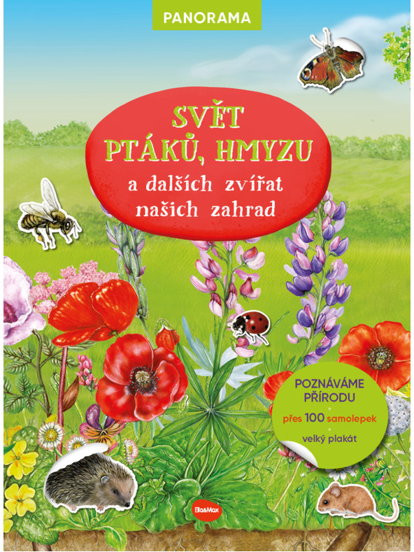 ELLA & MAX DIE WELT DER VÖGEL, MUSCHELN und anderer Tiere unserer Gärten - Buch mit Poster und Aufklebern