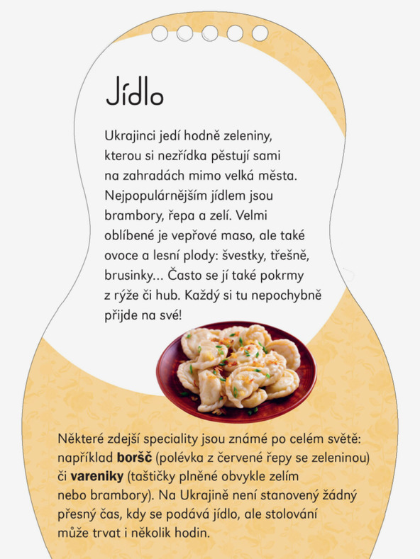 ELLA & MAX Verkleiden Sie ukrainische Puppen ALINA - Malvorlage