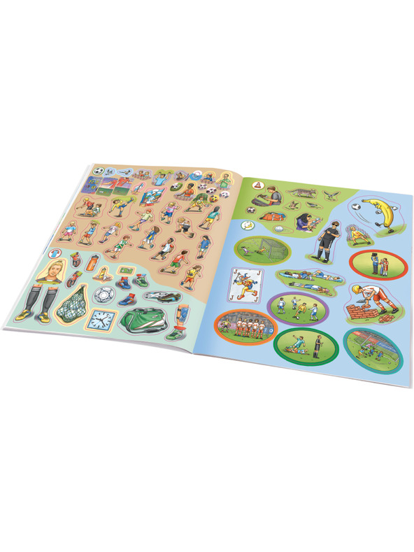 ELLA & MAX Mein erstes Stickerbuch - FOOTBALL